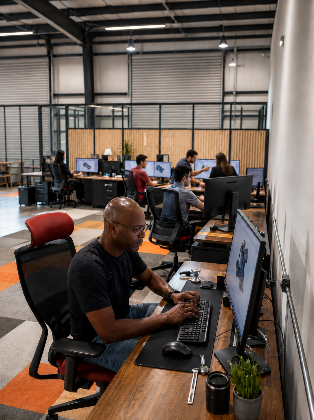 Engineering at the Aerosapien facility